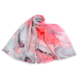 Batik scarf / shawl 70x175 cm - Powder (1 Piece)
