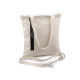 Cotton crossbody bag 33x38 cm - Ecru light (2 Pieces) Cotton crossbody bag 33x38 cm - Ecru light (2 Pieces)