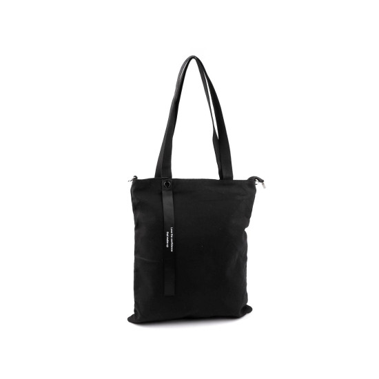 Cotton crossbody bag 33x38 cm - Ecru light (2 Pieces) Cotton crossbody bag 33x38 cm - Ecru light (2 Pieces)