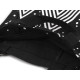 Sac à bandoulière en coton, 33 x 32 cm - Noir (4 Pièces) Sac à bandoulière en coton, 33 x 32 cm - Noir (4 Pièces)