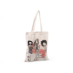 Cotton tote bag 37x44 cm - Ecru light (1 Piece)