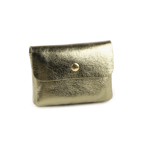 Metallic wallet 8x11 cm - Silver (1 Piece) Metallic wallet 8x11 cm - Silver (1 Piece)