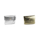 Metallic wallet 8x11 cm - Silver (1 Piece) Metallic wallet 8x11 cm - Silver (1 Piece)
