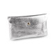 Metallic wallet 9x16 cm - Silver (1 Piece) Metallic wallet 9x16 cm - Silver (1 Piece)