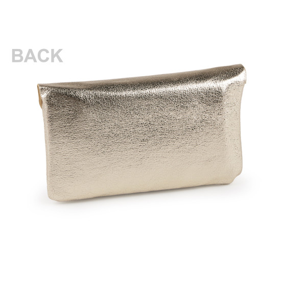 Metallic wallet 9x16 cm - Silver (1 Piece) Metallic wallet 9x16 cm - Silver (1 Piece)