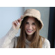 Double-sided hat teddy - Grey (1 Piece) Double-sided hat teddy - Grey (1 Piece)