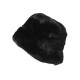 Fur hat - Black (3 Pieces) Fur hat - Black (3 Pieces)