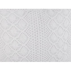 Poszewka koronkowa na poduszkę 45x45 cm - White (2 Sztuki)
