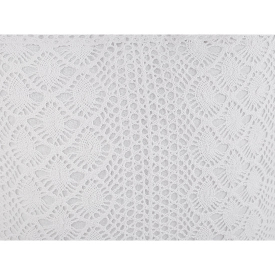 Poszewka koronkowa na poduszkę 45x45 cm - White (4 Sztuki) Poszewka koronkowa na poduszkę 45x45 cm - White (4 Sztuki)