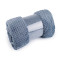 Blanket microflannel structured 150x200 cm - Blue (1 Piece)