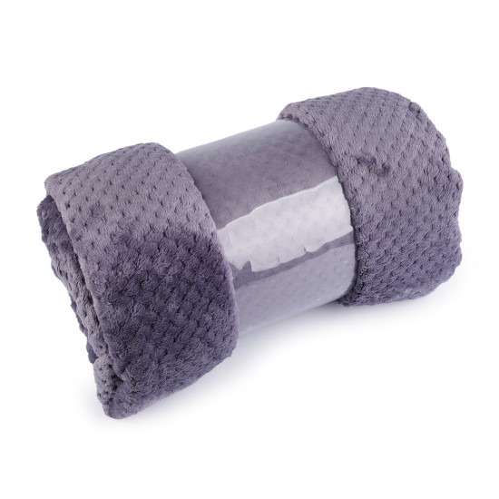 Blanket microflannel structured 150x200 cm - Sage green, light (3 Pieces) Blanket microflannel structured 150x200 cm - Sage green, light (3 Pieces)
