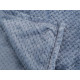 Blanket microflannel structured 150x200 cm - Sage green, light (3 Pieces) Blanket microflannel structured 150x200 cm - Sage green, light (3 Pieces)