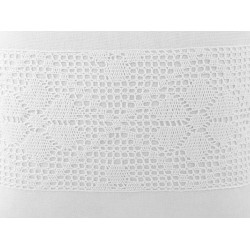 Poszewka na poduszkę z koronką 45x45 cm - Naturalny biały (2 Sztuki)