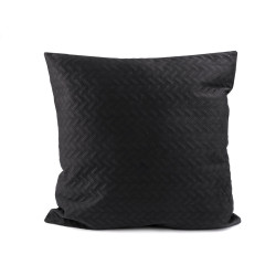 Fata de perna 45x45 cm - Negru (1 Bucată)