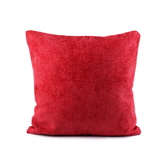 Poszewka na poduszkę welwetowa 45x45 cm - Czerwony (2 Sztuki) Poszewka na poduszkę welwetowa 45x45 cm - Czerwony (2 Sztuki)