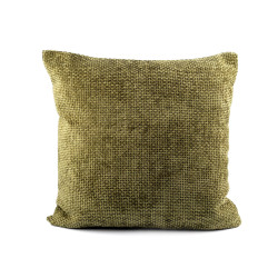 Poszewka na poduszkę welwetowa 45x45 cm - Khaki (1 Sztuka)