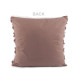 Fata de perna blanita 45x45 cm - Gri neutral (3 Bucăți)