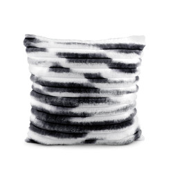 Fata de perna blanita 45x45 cm - Gri neutral (1 Bucată)