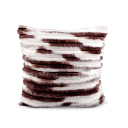 Fata de perna blanita 45x45 cm - Maro (1 Bucată)