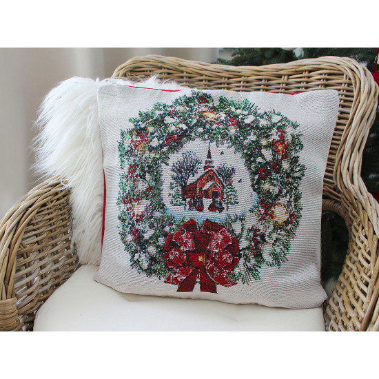 Tapestry type cushion cover 45x45 cm - Burlap (6 Pieces)