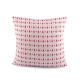Christmas cotton pillow cover 45x45cm - Red (4 Pieces)