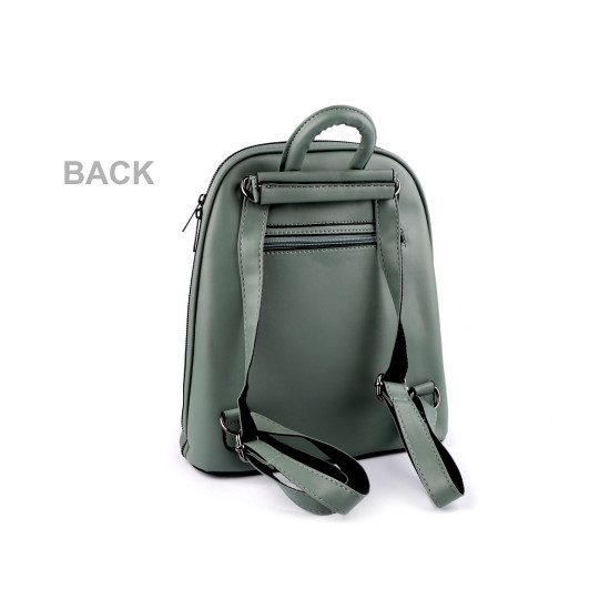 Women's backpack / handbag 2in1 27x32 cm - Cognac brown (1 Piece) Women's backpack / handbag 2in1 27x32 cm - Cognac brown (1 Piece)
