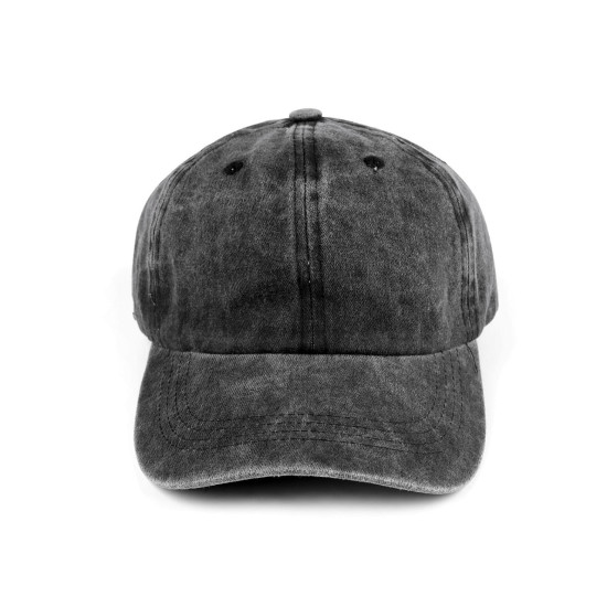 Czapka z daszkiem bawełniana unisex - Stalowy (4 Sztuki) Czapka z daszkiem bawełniana unisex - Stalowy (4 Sztuki)