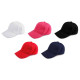 Czapka z daszkiem unisex - Czerwony (6 Sztuki) Czapka z daszkiem unisex - Czerwony (6 Sztuki)