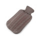 Hot water bottle with knitted cover 20x35 cm - Creamy light (1 Piece) Hot water bottle with knitted cover 20x35 cm - Creamy light (1 Piece)