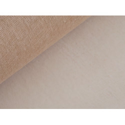 Bavlněný tyl šíře 50 cm - Režná přírodní (1 Metr)