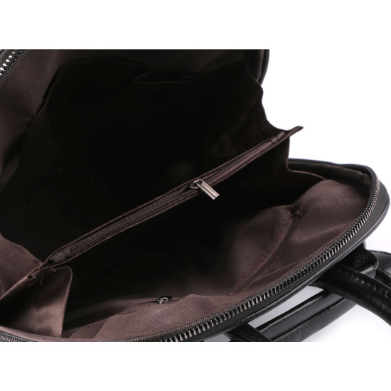 Rucsac / geanta de dama 2 in 1 29x31 cm - Maro (1 Bucată) Rucsac / geanta de dama 2 in 1 29x31 cm - Maro (1 Bucată)