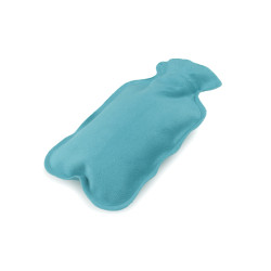 Borsa dell'acqua calda in velluto, tascabile, dimensioni: 11,5 x 18,5 cm - Azzurro (1 Pezzo)