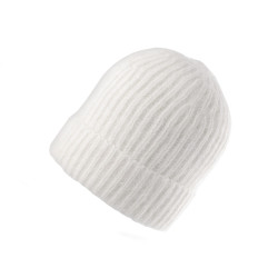 Czapka zimowa unisex - Kremowa najjaśni (1 Sztuka)