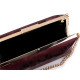 Clutch purse / evening bag - suede - Black (1 Piece) Clutch purse / evening bag - suede - Black (1 Piece)