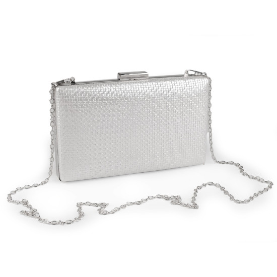 Clutch purse / evening bag - metallic - Gold lt. (1 Piece)