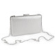 Clutch purse / evening bag - metallic - Gold lt. (1 Piece)