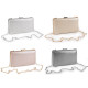 Clutch purse / evening bag - metallic - Gold lt. (1 Piece)