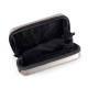Ladies hard shell handbag / crossbody bag 18x11 cm - Black (1 Piece) Ladies hard shell handbag / crossbody bag 18x11 cm - Black (1 Piece)