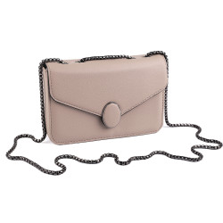 Borsa a tracolla da donna, dimensioni: 20 x 12 cm - Beige (1 Pezzo)