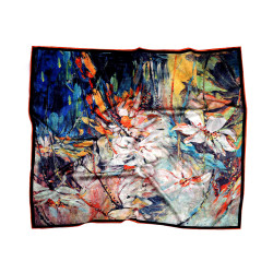 Satin scarf 70x70 cm - Mint (1 Piece)