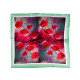 Chusta satynowa 50x50 cm - Czerwonorózowy (1 Sztuka) Chusta satynowa 50x50 cm - Czerwonorózowy (1 Sztuka)