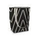 Fabric tote bag / handbag 36x34 cm - Black (1 Piece) Fabric tote bag / handbag 36x34 cm - Black (1 Piece)