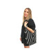 Fabric tote bag / handbag 36x34 cm - Black (1 Piece) Fabric tote bag / handbag 36x34 cm - Black (1 Piece)