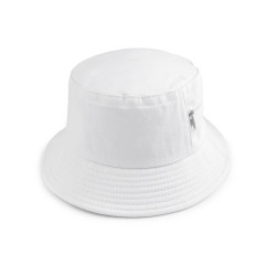 Cotton summer hat, unisex - White (1 Piece)