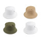 Cotton summer hat, unisex - Cream (4 Pieces) Cotton summer hat, unisex - Cream (4 Pieces)