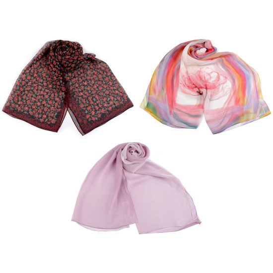 Chusta / szal 50x160 cm - Lila (1 Sztuka) Chusta / szal 50x160 cm - Lila (1 Sztuka)