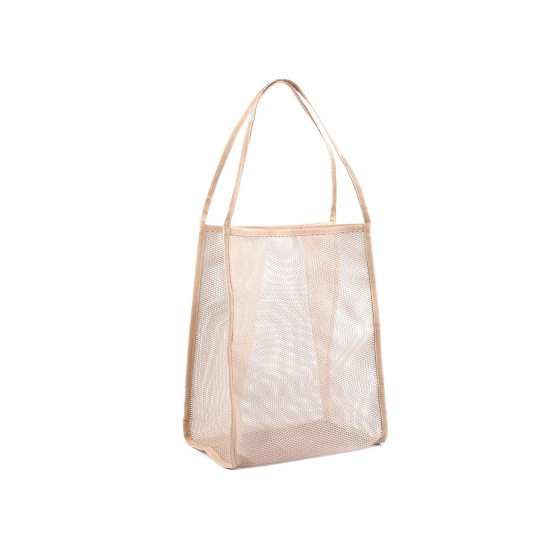 Bolsa de malla con fondo extendido 30 x 38 cm - Beige (1 Pieza) Bolsa de malla con fondo extendido 30 x 38 cm - Beige (1 Pieza)