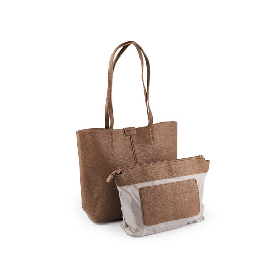 Handtasche mit etui, 38 x 30 cm - Schwarz (1 Stück) Handtasche mit etui, 38 x 30 cm - Schwarz (1 Stück)