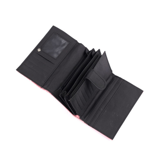 Portmonetka damska tekstylna z cekinami 10x15 cm - Zielona szałwia jasna (1 Sztuka) Portmonetka damska tekstylna z cekinami 10x15 cm - Zielona szałwia jasna (1 Sztuka)