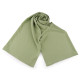 Crinkled crepe pleated scarf - White yellow (3 Pieces)